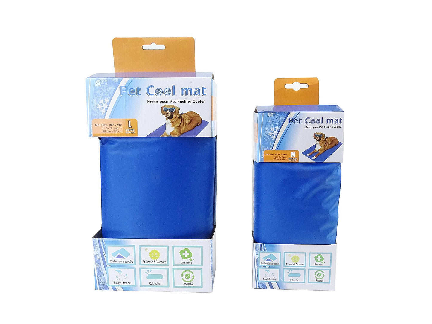 ChillNest Pad™ – Self-Cooling Pet Mat for Dogs & Cats