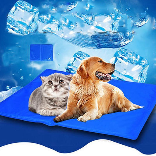 ChillNest Pad™ – Self-Cooling Pet Mat for Dogs & Cats