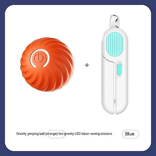 BounceBuddy Orb™ – Smart Rolling Pet Toy for Dogs & Cats